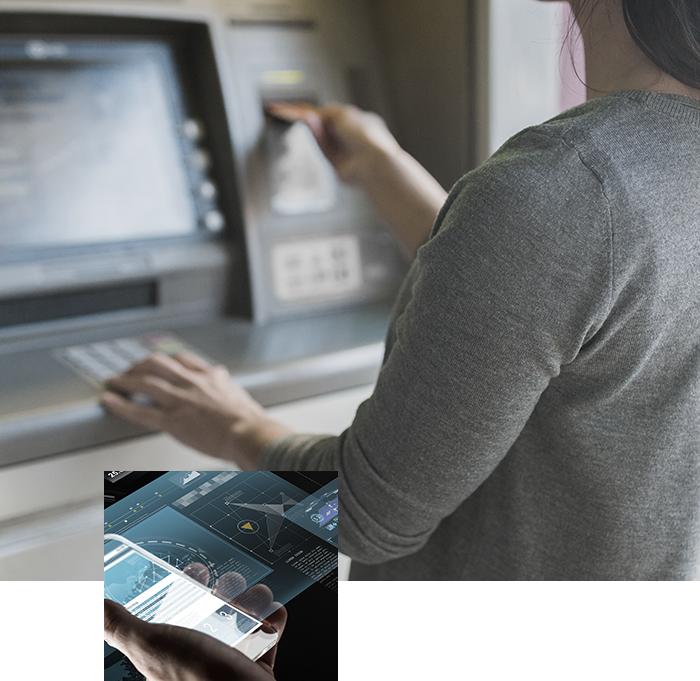 1989년부터 시작된 금융 자동화 사업은 국내 최초 국산 CD기 개발을 시작으로 세계 시장 진출 등 자동화 플랫폼 전문 기업의 바탕이 되었습니다